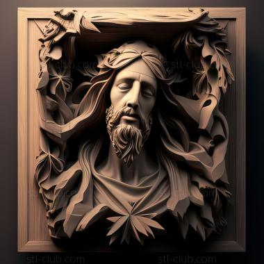 3D model st jesus (STL)